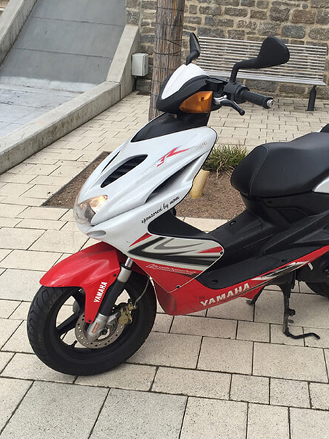 Motorrad der Firma YAMAHA Motorrad der Firma YAMAHA