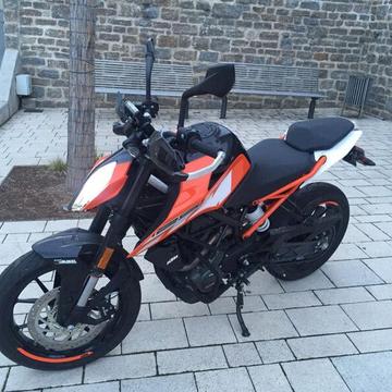 KTM Duke 125 Klasse A1